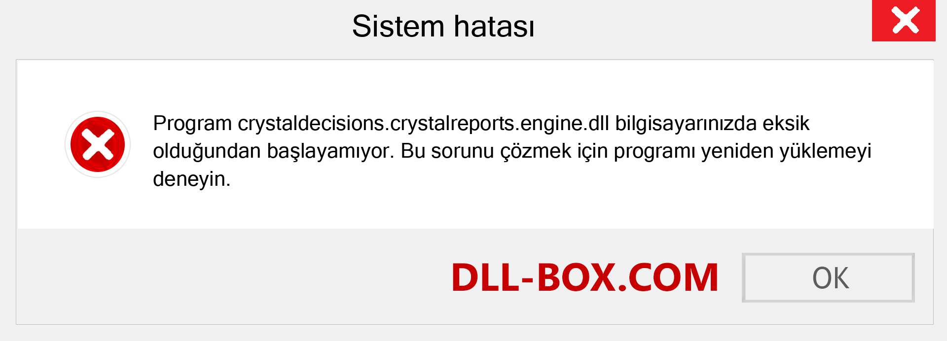 crystaldecisions.crystalreports.engine.dll dosyası eksik mi? Windows 7, 8, 10 için İndirin - Windows'ta crystaldecisions.crystalreports.engine dll Eksik Hatasını Düzeltin, fotoğraflar, resimler